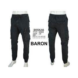 Джоґери чоловічі C65033 grey р.29-38 "God Baron" недорого оптом від прямого постачальника