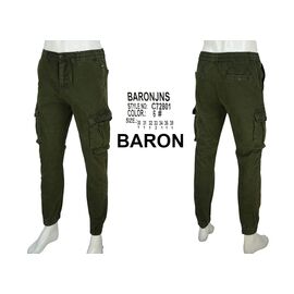 Фотография Джоггеры мужские C72801 khaki р.30-38 "God Baron" недорого оптом от прямого поставщика
