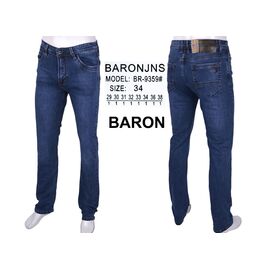 Джинси чоловічі 9359 blue р.29-38 "God Baron" недорого оптом від прямого постачальника