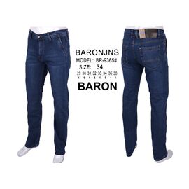 Джинси чоловічі 9365 blue р.29-38 "God Baron" недорого оптом від прямого постачальника