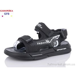 Фотография Сандалии детские летние Лето A8755-1 (8 пар р.32-37) "GFB-Канарейка" недорого оптом от прямого поставщика