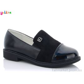 Фотография Туфли детские удобные Весна/осень 41-15 (8 пар р.31-37) "Yalike" недорого оптом от прямого поставщика