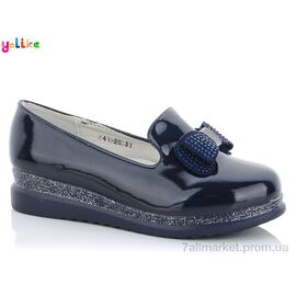 Фотография Туфли детские удобные Весна/осень 41-26 (8 пар р.31-37) "Yalike" недорого оптом от прямого поставщика