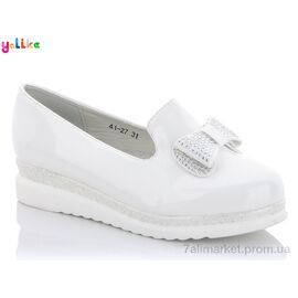 Фотография Туфли детские удобные Весна/осень 41-27 (8 пар р.31-37) "Yalike" недорого оптом от прямого поставщика