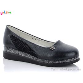 Фотография Туфли детские удобные Весна/осень 41-41 (8 пар р.31-37) "Yalike" недорого оптом от прямого поставщика