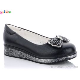 Фотография Туфли детские удобные Весна/осень 55-50 (8 пар р.31-37) "Yalike" недорого оптом от прямого поставщика