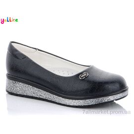 Фотография Туфли детские удобные Весна/осень 55-59 (8 пар р.31-37) "Yalike" недорого оптом от прямого поставщика