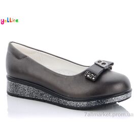 Фотография Туфли детские удобные Весна/осень 55-64 (8 пар р.31-37) "Yalike" недорого оптом от прямого поставщика