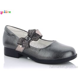 Фотография Туфли детские удобные Весна/осень 55-3 (8 пар р.31-37) "Yalike" недорого оптом от прямого поставщика