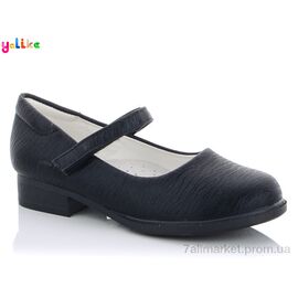 Фотография Туфли детские удобные Весна/осень 55-10 (8 пар р.31-37) "Yalike" недорого оптом от прямого поставщика