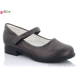 Фотография Туфли детские удобные Весна/осень 55-12 (8 пар р.31-37) "Yalike" недорого оптом от прямого поставщика