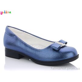 Фотография Туфли детские удобные Весна/осень 55-15 (8 пар р.31-37) "Yalike" недорого оптом от прямого поставщика