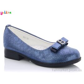 Фотография Туфли детские удобные Весна/осень 55-19 (8 пар р.31-37) "Yalike" недорого оптом от прямого поставщика