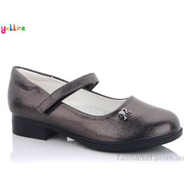 Фотография Туфли детские удобные Весна/осень 55-25 (8 пар р.31-37) "Yalike" недорого оптом от прямого поставщика