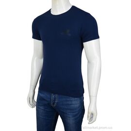 Футболка чоловіча Літо 793 blue (5 шт. р.сіткаS-2XL) "Textile" недорого оптом від прямого постачальника