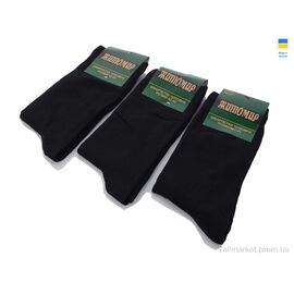 Шкарпетки для чоловіків Весна/осінь 1091 black (12 шт. р.сітка42-45) "Textile" недорого оптом від прямого постачальника