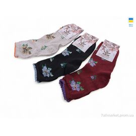 Фотография Носки женские Весна/осень T9 mix (12 шт. р.сетка 35-38) "Textile" недорого оптом от прямого поставщика