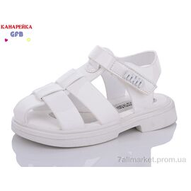Фотография Босоножки детские летние Лето C6718-3 (8 пар р.21-26) "GFB-Канарейка" недорого оптом от прямого поставщика