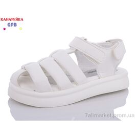 Фотография Босоножки детские летние Лето B7716-3 (8 пар р.26-31) "GFB-Канарейка" недорого оптом от прямого поставщика