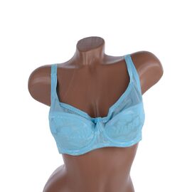 Жіночий бюстгалтер 63998 l.blue р.75D-95D "Textile" недорого оптом від прямого постачальника