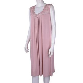 Нічня жіноча 10612B pink р.2XL-5XL "Textile" недорого оптом від прямого постачальника