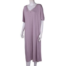Нічня жіноча 12082 d.pink р.6XL-8XL "Textile" недорого оптом від прямого постачальника
