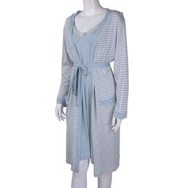 Фотография Комплект женский 16097 l.blue р.M-XL "Textile" недорого оптом от прямого поставщика