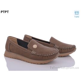 Мокасини жіночі демісезонні Весна/осінь W2313-8 (8 пар р.37-42) "PTPT" недорого оптом від прямого постачальника