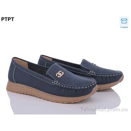 Фотография Мокасины женские демисезонные Весна/осень W2318-2 (8 пар р.37-42) "PTPT" недорого оптом от прямого поставщика