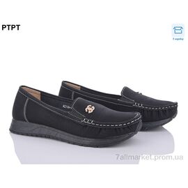 Фотография Мокасины женские демисезонные Весна/осень B2318-1 батал (6 пар р.41-43) "PTPT" недорого оптом от прямого поставщика