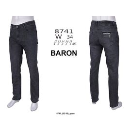 Джинси чоловічі 8741 grey р.32-38 "God Baron" недорого оптом від прямого постачальника