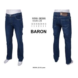 Джинси чоловічі BR2085 navy р.32-42 "God Baron" недорого оптом від прямого постачальника