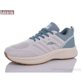 Фотография Кроссовки женские модные Весна/осень B501-3 (8 пар р.36-41) "Sayota" недорого оптом от прямого поставщика
