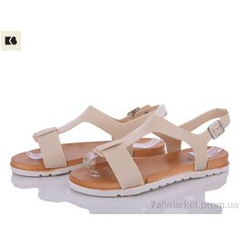 Босоніжки жіночі літні Літо 309-1 (6 пар р.36-41) "BIG" недорого оптом від прямого постачальника