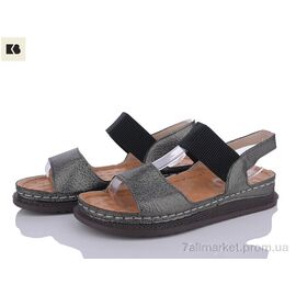 Фотография Босоножки женские летние Лето K9-1 (8 пар р.36-41) "BIG" недорого оптом от прямого поставщика