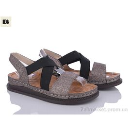 Фотография Босоножки женские летние Лето K10-2 (8 пар р.36-41) "BIG" недорого оптом от прямого поставщика