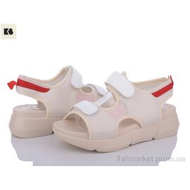 Фотография Босоножки женские летние Лето 73-3B (8 пар р.36-41) "BIG" недорого оптом от прямого поставщика