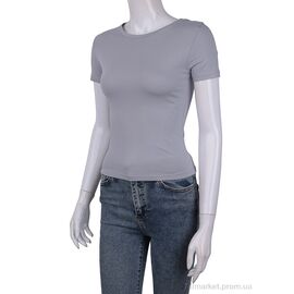 Фотография Футболка женская Лето 3488-2098-2 grey (4 шт. р.сетка One size) "Мир" недорого оптом от прямого поставщика