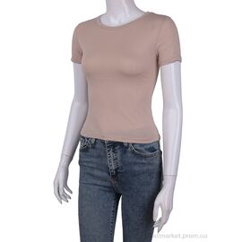 Фотография Футболка женская Лето 3488-2098-4 beige (4 шт. р.сетка One size) "Мир" недорого оптом от прямого поставщика