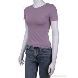 Фотография Футболка женская Лето 3488-2098-6 d.pink (4 шт. р.сетка One size) "Мир" недорого оптом от прямого поставщика