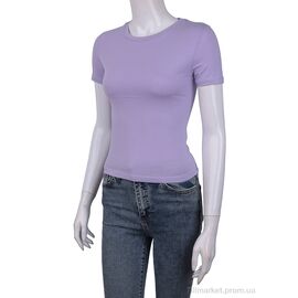 Фотография Футболка женская Лето 3488-2098-8 l.violet (4 шт. р.сетка One size) "Мир" недорого оптом от прямого поставщика