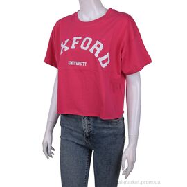 Фотография Футболка женская Лето 3488-38 pink (3 шт. р.сетка S-L) "Мир" недорого оптом от прямого поставщика