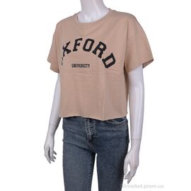 Фотография Футболка женская Лето 3488-39 beige (3 шт. р.сетка S-L) "Мир" недорого оптом от прямого поставщика