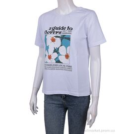 Фотография Футболка женская Лето 3488-24 white (4 шт. р.сетка One size) "Мир" недорого оптом от прямого поставщика