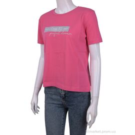 Фотография Футболка женская Лето 3488-28 pink (4 шт. р.сетка One size) "Мир" недорого оптом от прямого поставщика