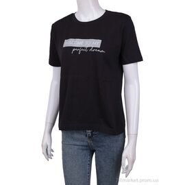 Фотография Футболка женская Лето 3488-30 black (4 шт. р.сетка One size) "Мир" недорого оптом от прямого поставщика
