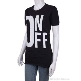 Фотография Футболка женская Лето 3488-800356-1 black (4 шт. р.сетка One size) "Мир" недорого оптом от прямого поставщика