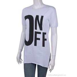 Фотография Футболка женская Лето 3488-800356-4 white (4 шт. р.сетка One size) "Мир" недорого оптом от прямого поставщика