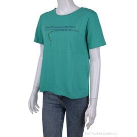 Фотография Футболка женская Лето 3488-2304-3 green (4 шт. р.сетка One size) "Мир" недорого оптом от прямого поставщика