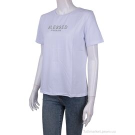 Фотография Футболка женская Лето 3488-2303-6 white (4 шт. р.сетка One size) "Мир" недорого оптом от прямого поставщика